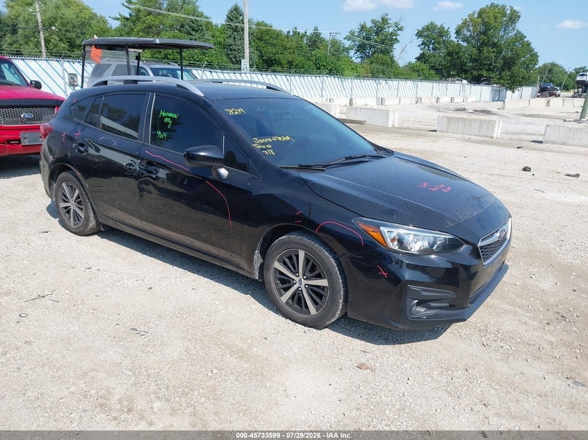 2019 SUBARU IMPREZA 2.0I PREMIUM | 4S3GTAD61K3733623 | UPCARS