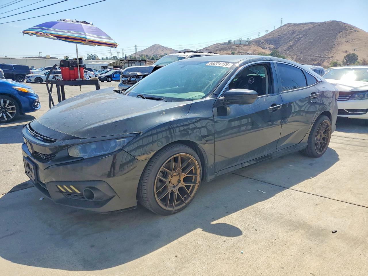 2016 HONDA CIVIC LX | 19XFC2F55GE226326 | UPCARS