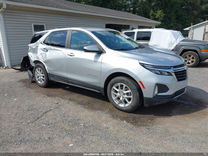 2022 CHEVROLET EQUINOX FWD LT | 3GNAXKEV6NS103107 | UPCARS