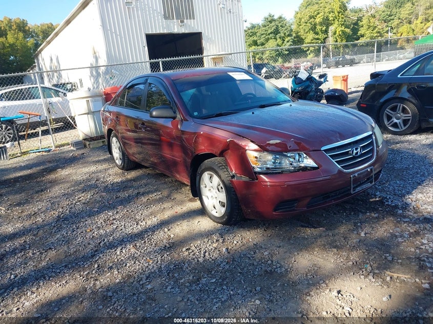 2009 HYUNDAI SONATA GLS | 5NPET46C39H552274 | UPCARS