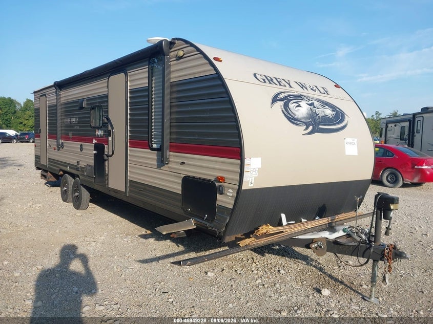 2018 FOREST RIVER GREY WOLF | 4X4TCKB23JK051829 | UPCARS
