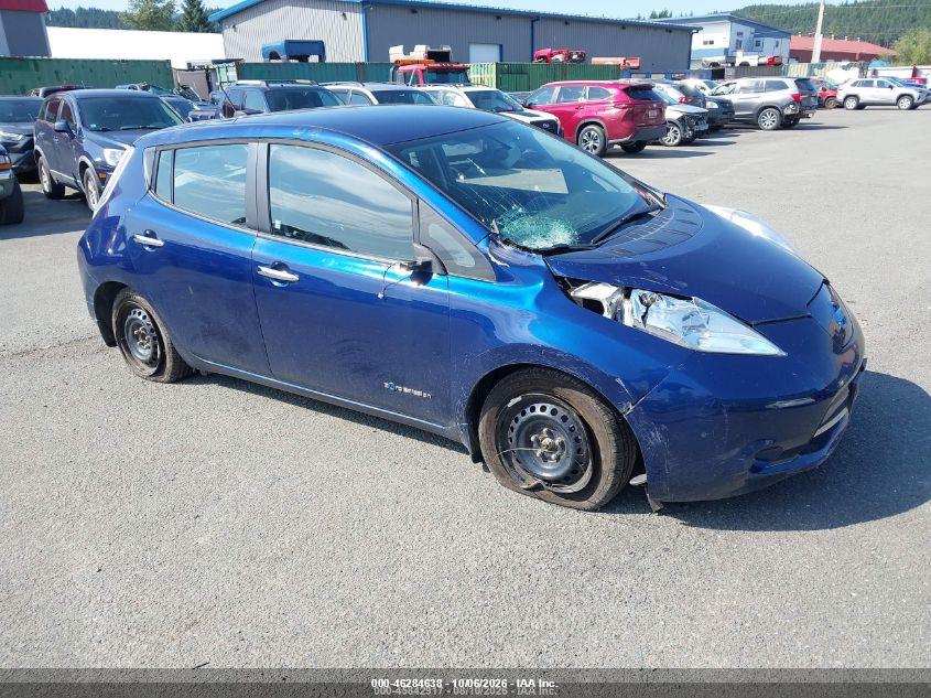 2017 NISSAN LEAF S | 1N4BZ0CP8HC309738 | UPCARS