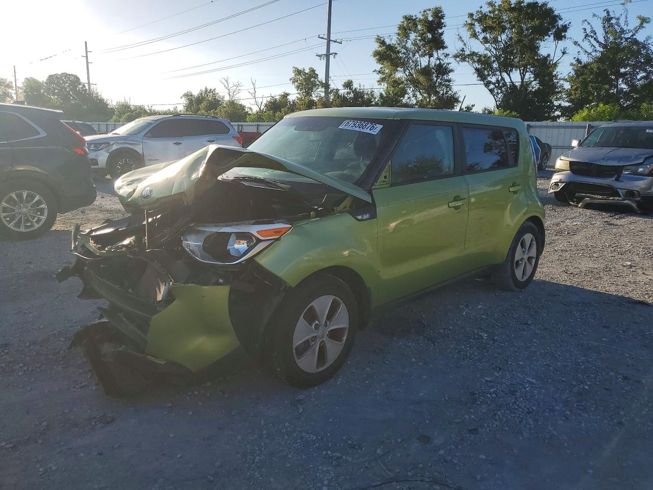 2014 KIA SOUL BASE | KNDJN2A29E7725001 | UPCARS