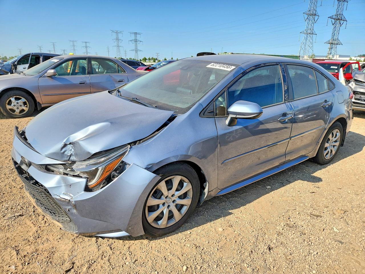 2021 TOYOTA COROLLA LE | 5YFEPMAE0MP227719 | UPCARS