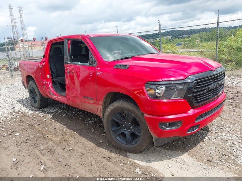 2021 RAM 1500 BIG HORN  4X4 5'7 BOX | 1C6SRFFT2MN716921 | UPCARS