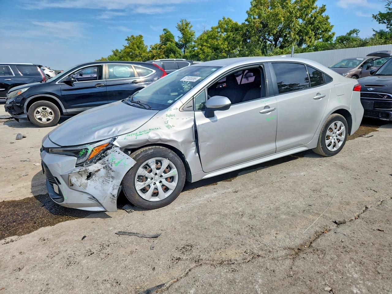 2023 TOYOTA COROLLA LE | JTDBCMFEXPJ003809 | UPCARS