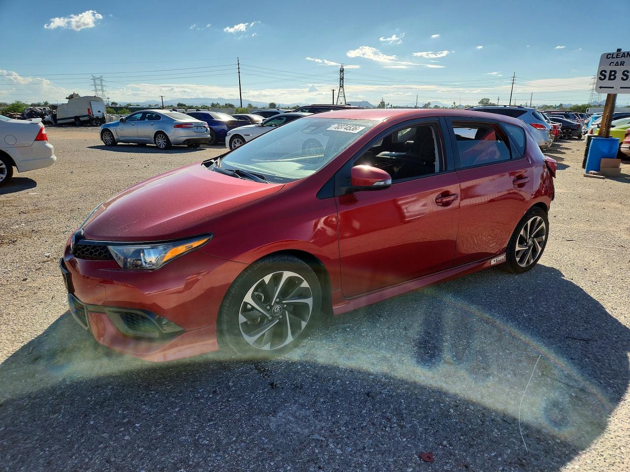 2017 TOYOTA COROLLA BASE | JTNKARJE9HJ529579 | UPCARS
