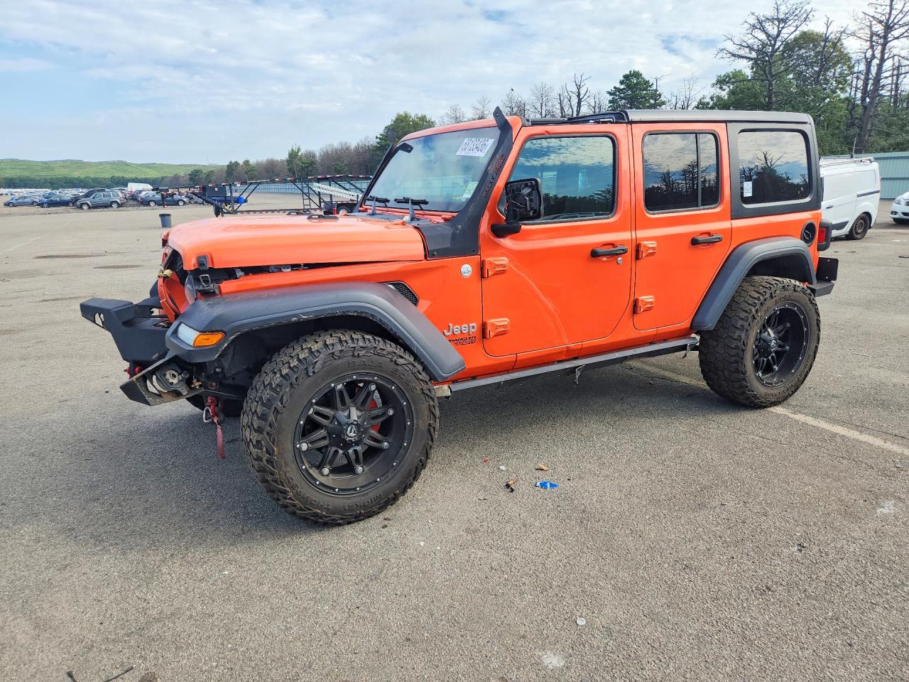 2018 JEEP WRANGLER SPORT | 1C4HJXDG7JW190149 | UPCARS