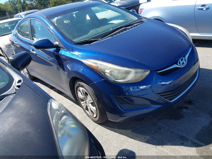 2016 HYUNDAI ELANTRA SE | 5NPDH4AE4GH711757 | UPCARS