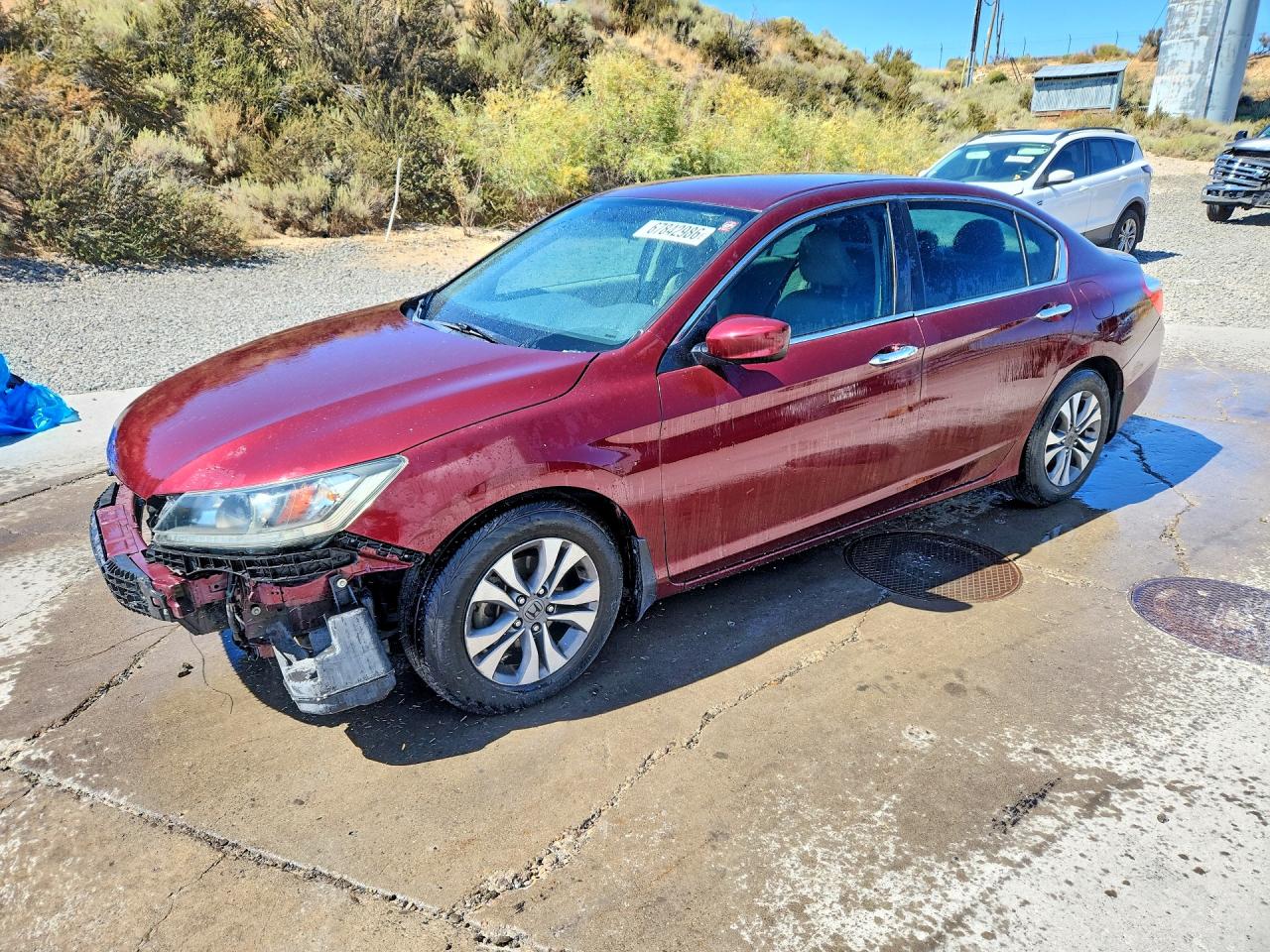 2014 HONDA ACCORD LX | 1HGCR2F38EA272704 | UPCARS