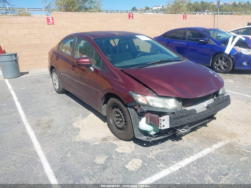 2014 HONDA CIVIC LX | 19XFB2F59EE212431 | UPCARS