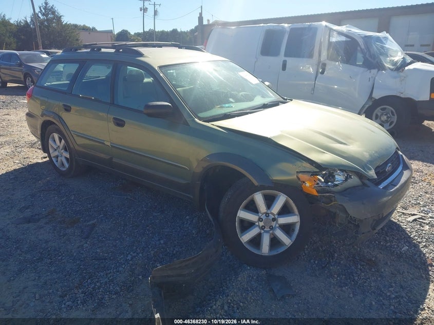 2006 SUBARU OUTBACK 2.5I | 4S4BP61C767363150 | UPCARS