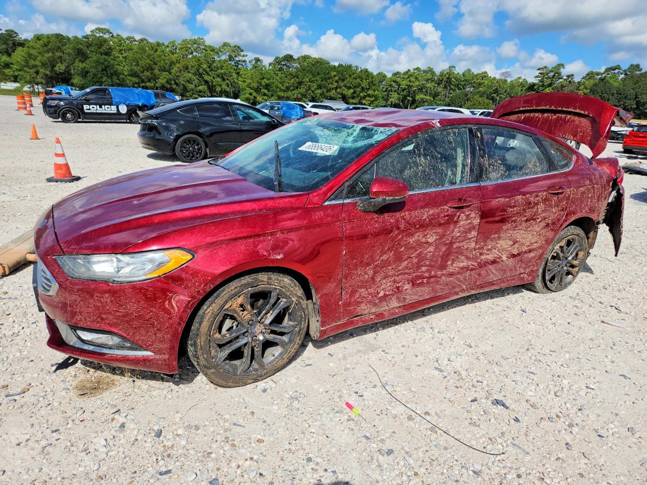 2018 FORD FUSION SE | 3FA6P0HD2JR127367 | UPCARS