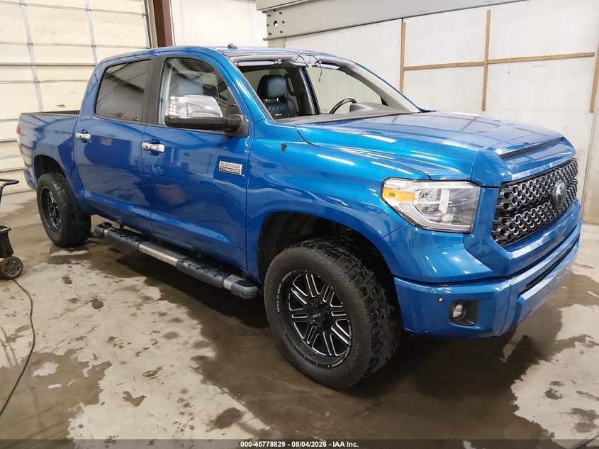 2018 TOYOTA TUNDRA PLATINUM 5.7L V8 | 5TFAY5F15JX683655 | UPCARS