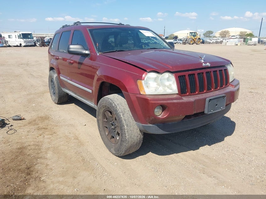 2007 JEEP GRAND CHEROKEE LAREDO | 1J8GS48KX7C502604 | UPCARS