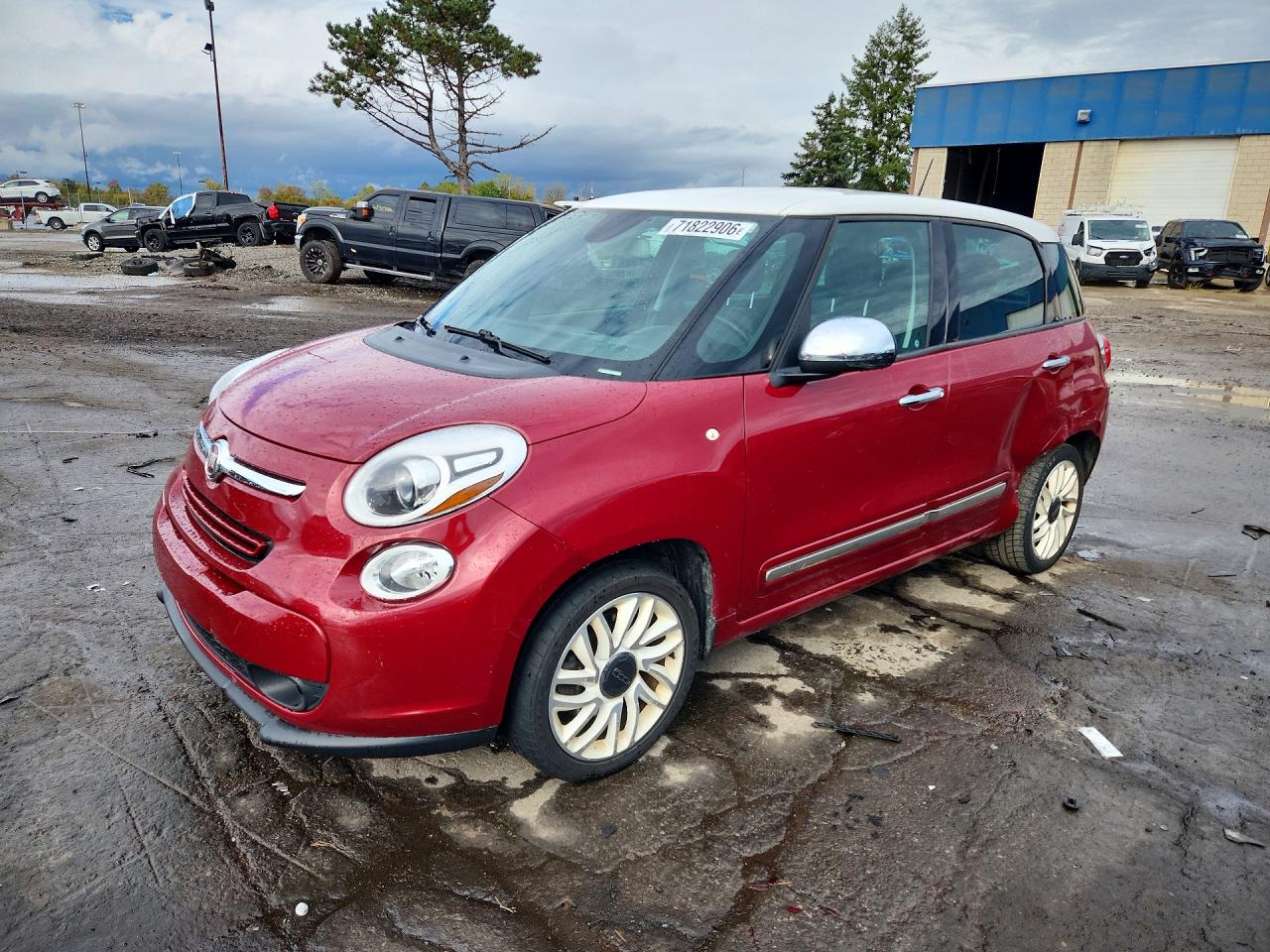 2014 FIAT 500 LOUNGE | ZFBCFACH7EZ023705 | UPCARS