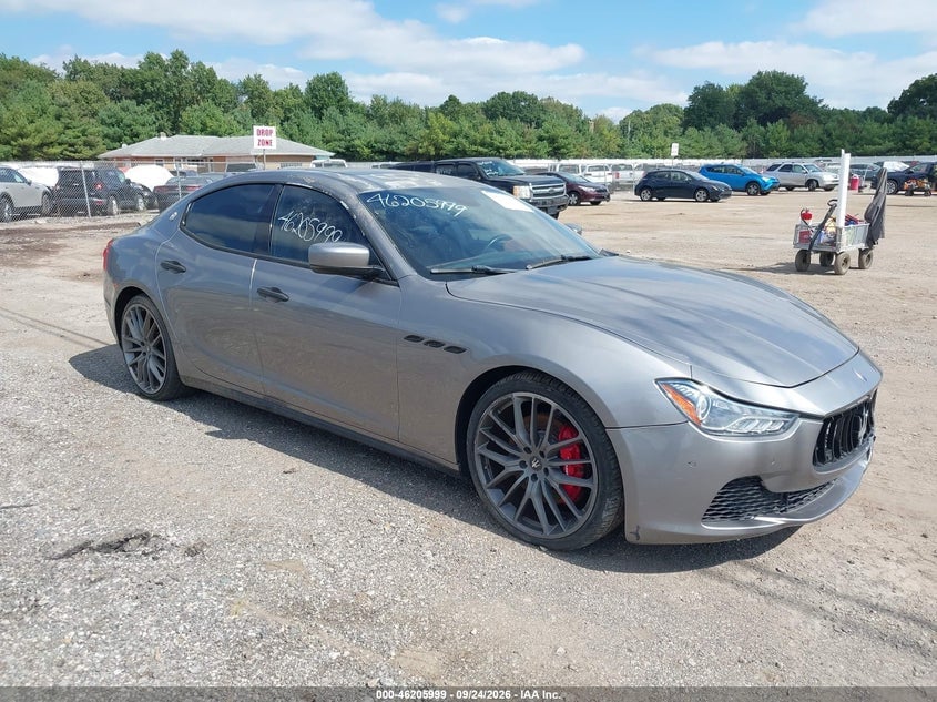 2014 MASERATI GHIBLI S Q4 | ZAM57RTA8E1126646 | UPCARS