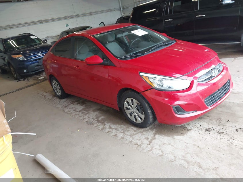 2016 HYUNDAI ACCENT SE | KMHCT4AE6GU078321 | UPCARS