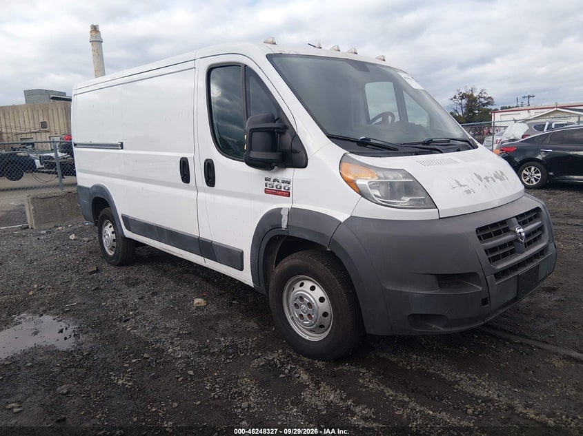 2017 RAM PROMASTER 1500 LOW ROOF 136 WB | 3C6TRVAG9HE536404 | UPCARS