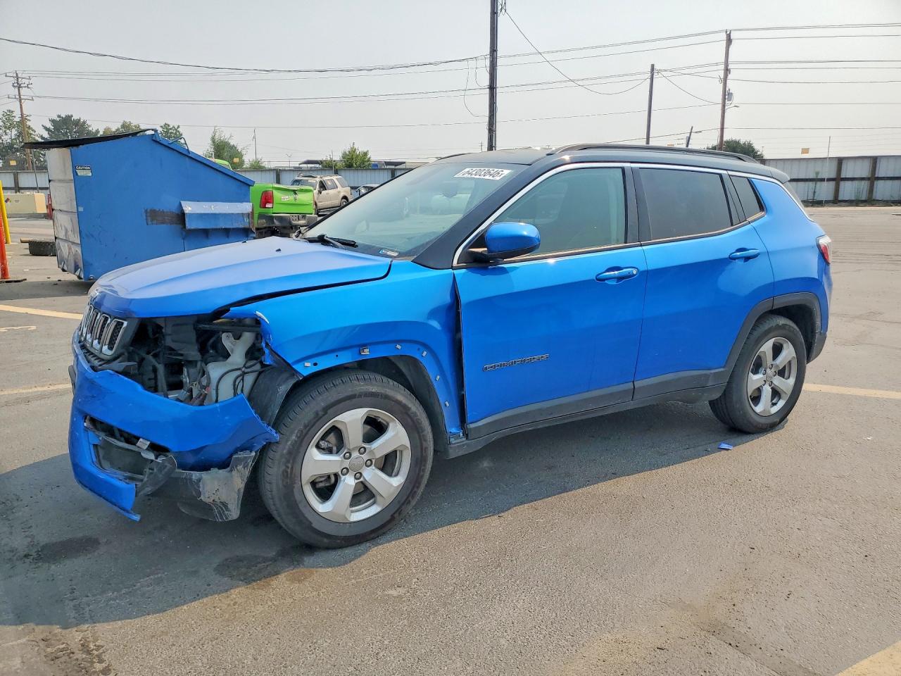 2018 JEEP COMPASS LATITUDE | 3C4NJCBB9JT368877 | UPCARS