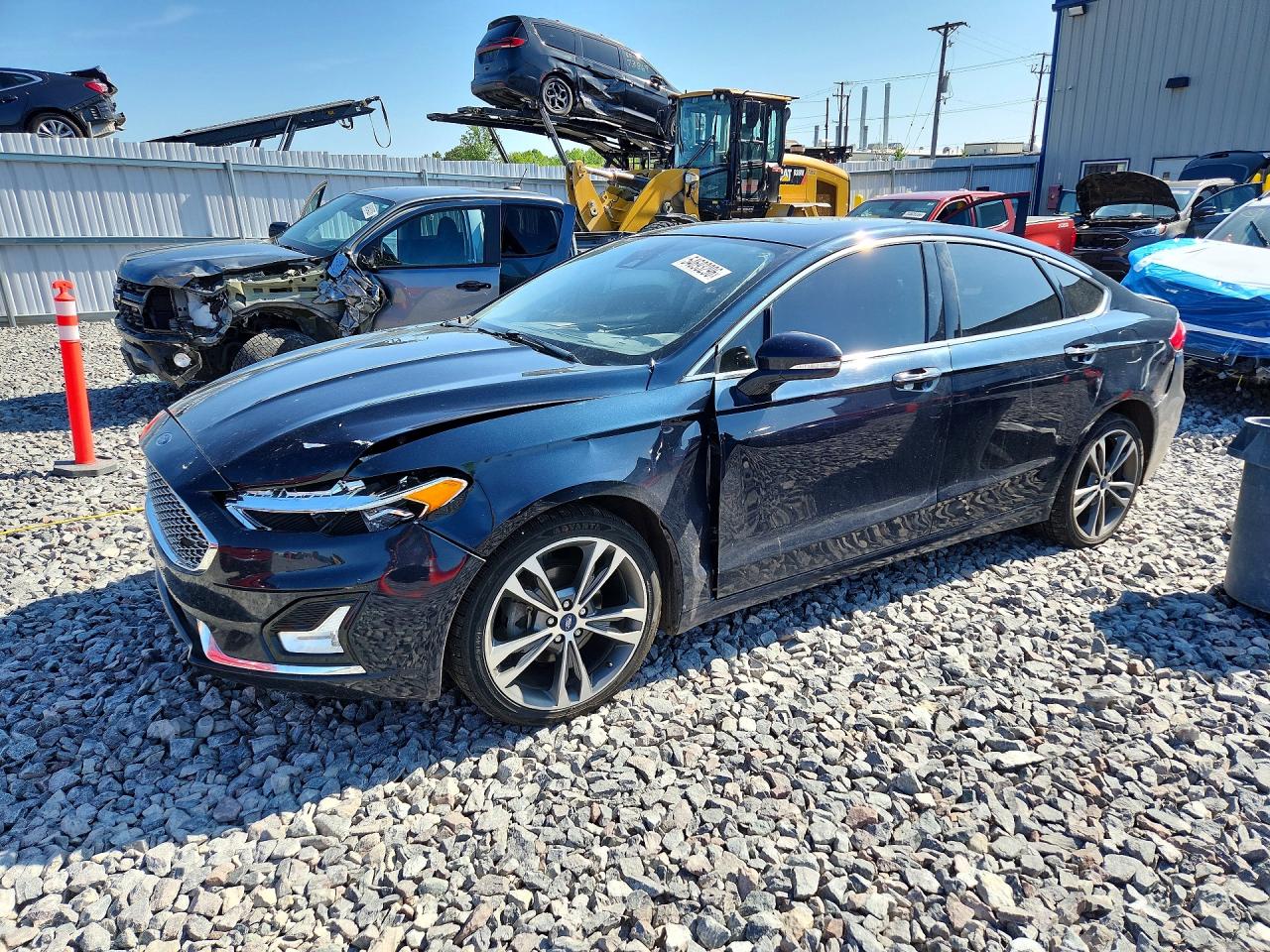 2020 FORD FUSION TITANIUM | 3FA6P0D91LR145718 | UPCARS