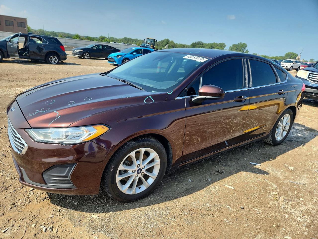 2019 FORD FUSION SE | 3FA6P0HD2KR127936 | UPCARS