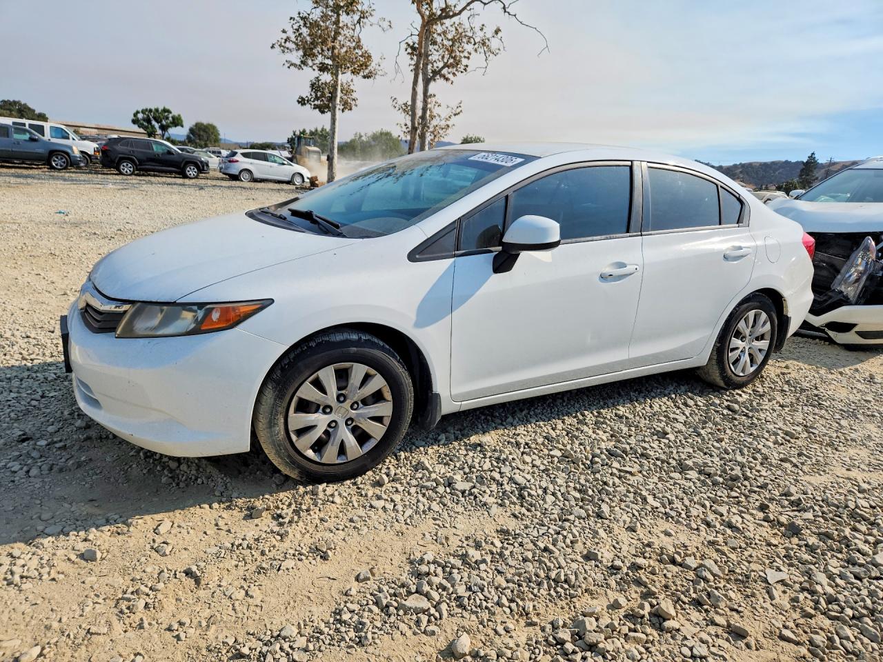 2012 HONDA CIVIC LX | 2HGFB2F57CH565947 | UPCARS