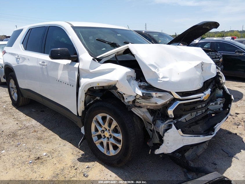 2020 CHEVROLET TRAVERSE FWD LS | 1GNERFKW4LJ105811 | UPCARS
