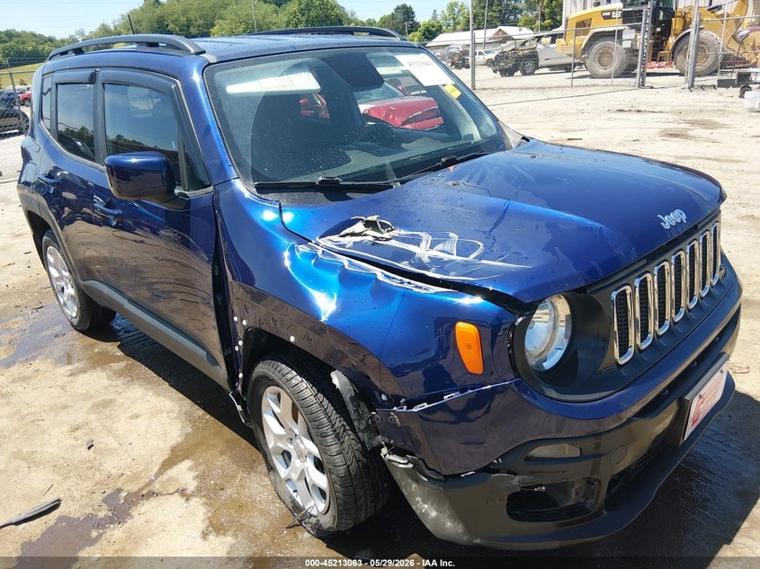 2018 JEEP RENEGADE LATITUDE 4X4 | ZACCJBBBXJPJ48945 | UPCARS