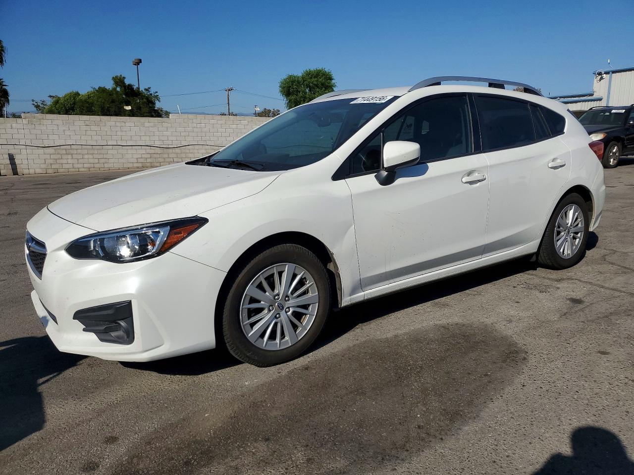 2017 SUBARU IMPREZA PREMIUM | 4S3GTAB69H3739553 | UPCARS
