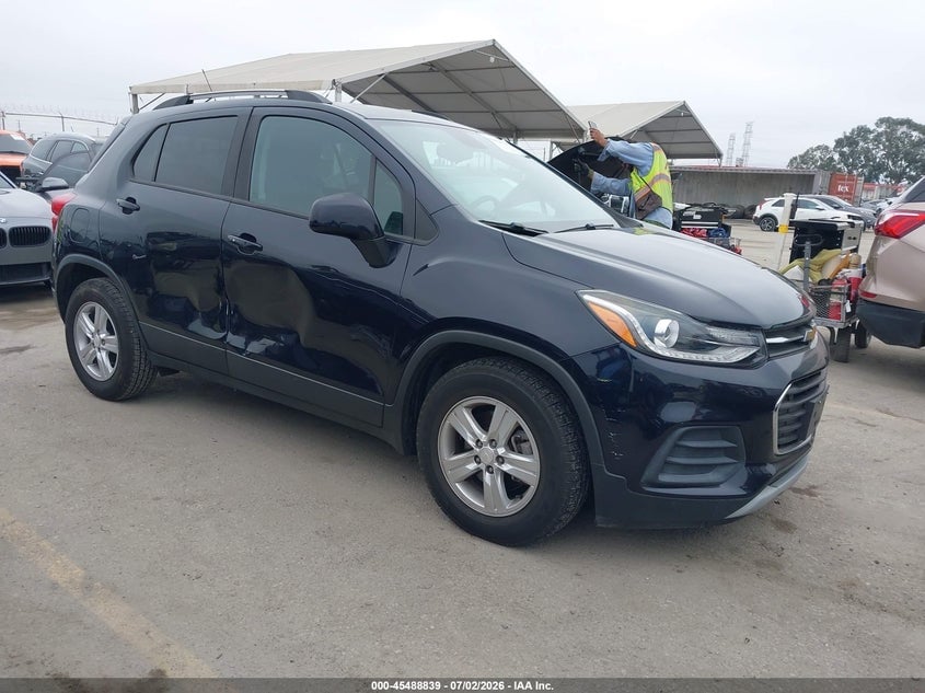 2021 CHEVROLET TRAX FWD LT | KL7CJLSM1MB376497 | UPCARS