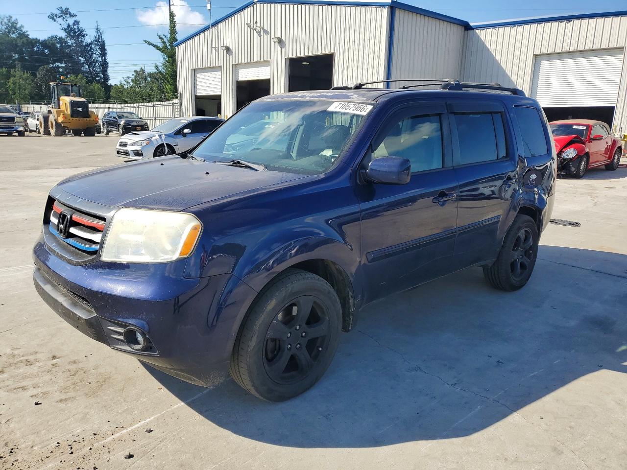 2013 HONDA PILOT EXL | 5FNYF4H57DB007494 | UPCARS