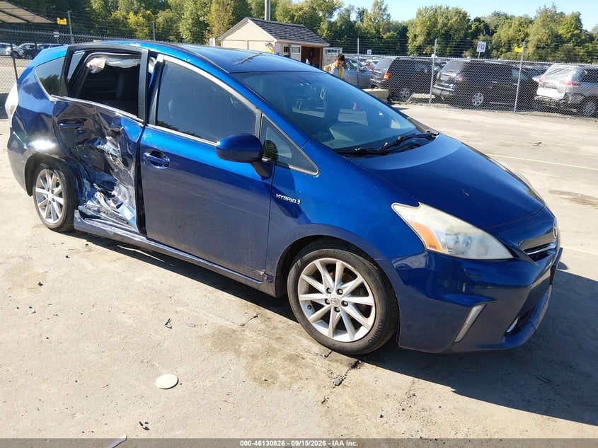 2012 TOYOTA PRIUS V FIVE | JTDZN3EU1C3160672 | UPCARS