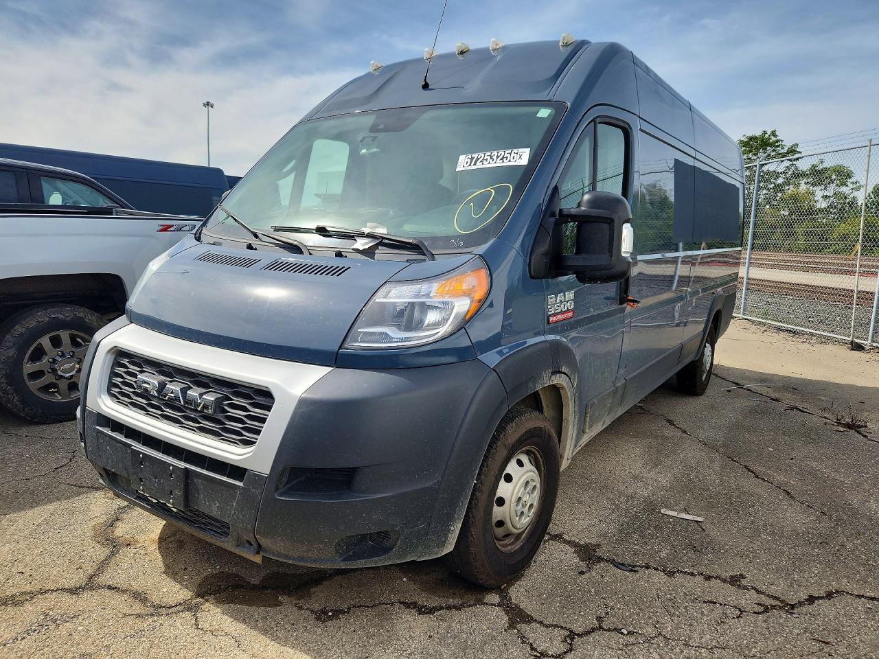 2021 RAM PROMASTER DELIVERY VAN | 3C6MRVJG5ME536141 | UPCARS