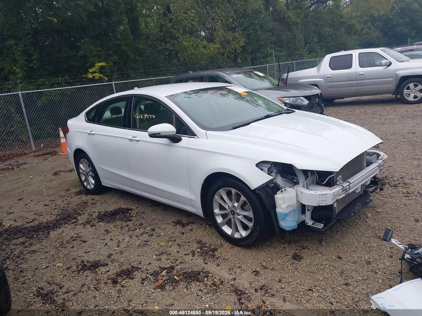 2020 FORD FUSION SE | 3FA6P0H77LR194396 | UPCARS