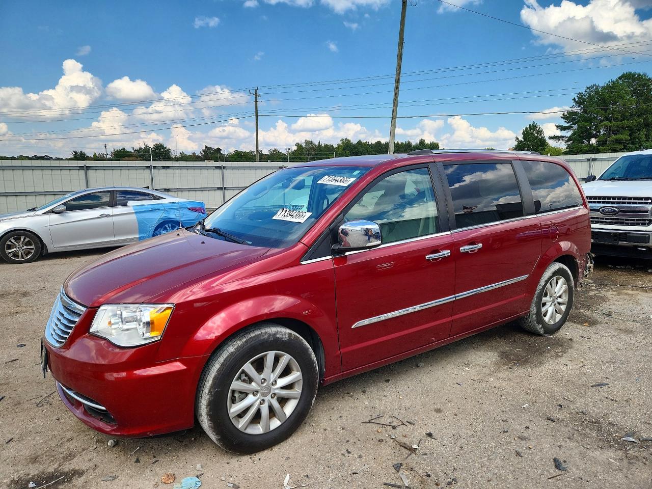 2015 CHRYSLER MINIVAN LIMITED PLATINUM | 2C4RC1GG4FR710895 | UPCARS