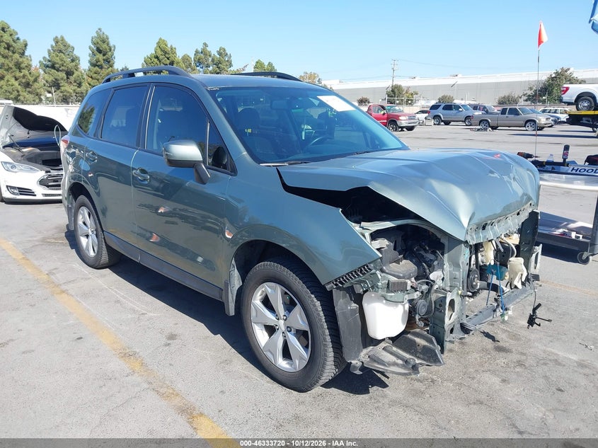 2016 SUBARU FORESTER 2.5I PREMIUM | JF2SJADC3GH523834 | UPCARS