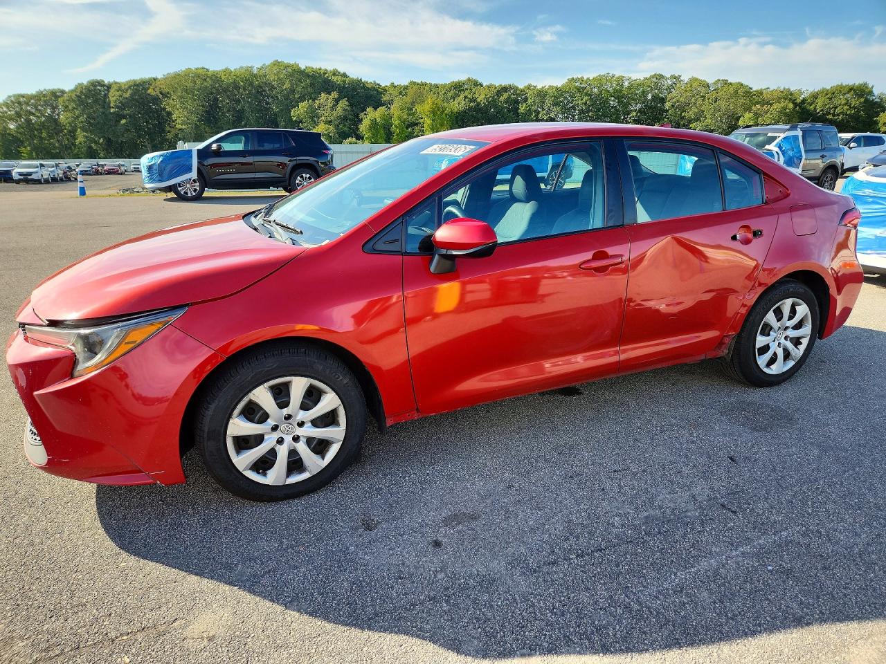 2021 TOYOTA COROLLA LE | 5YFEPMAE8MP218427 | UPCARS