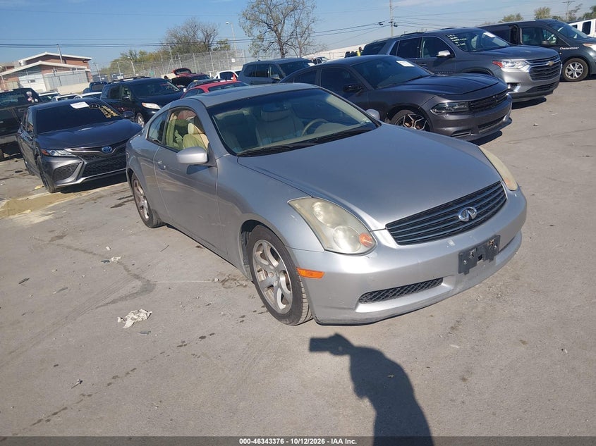 2003 INFINITI G35 BASE W/LEATHER | JNKCV54E43M205804 | UPCARS
