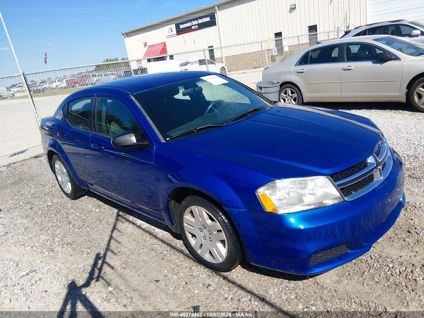 2014 DODGE AVENGER SE | 1C3CDZAB9EN138432 | UPCARS