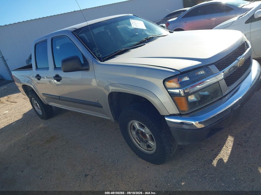 2007 CHEVROLET COLORADO LT | 1GCDT13EX78248631 | UPCARS