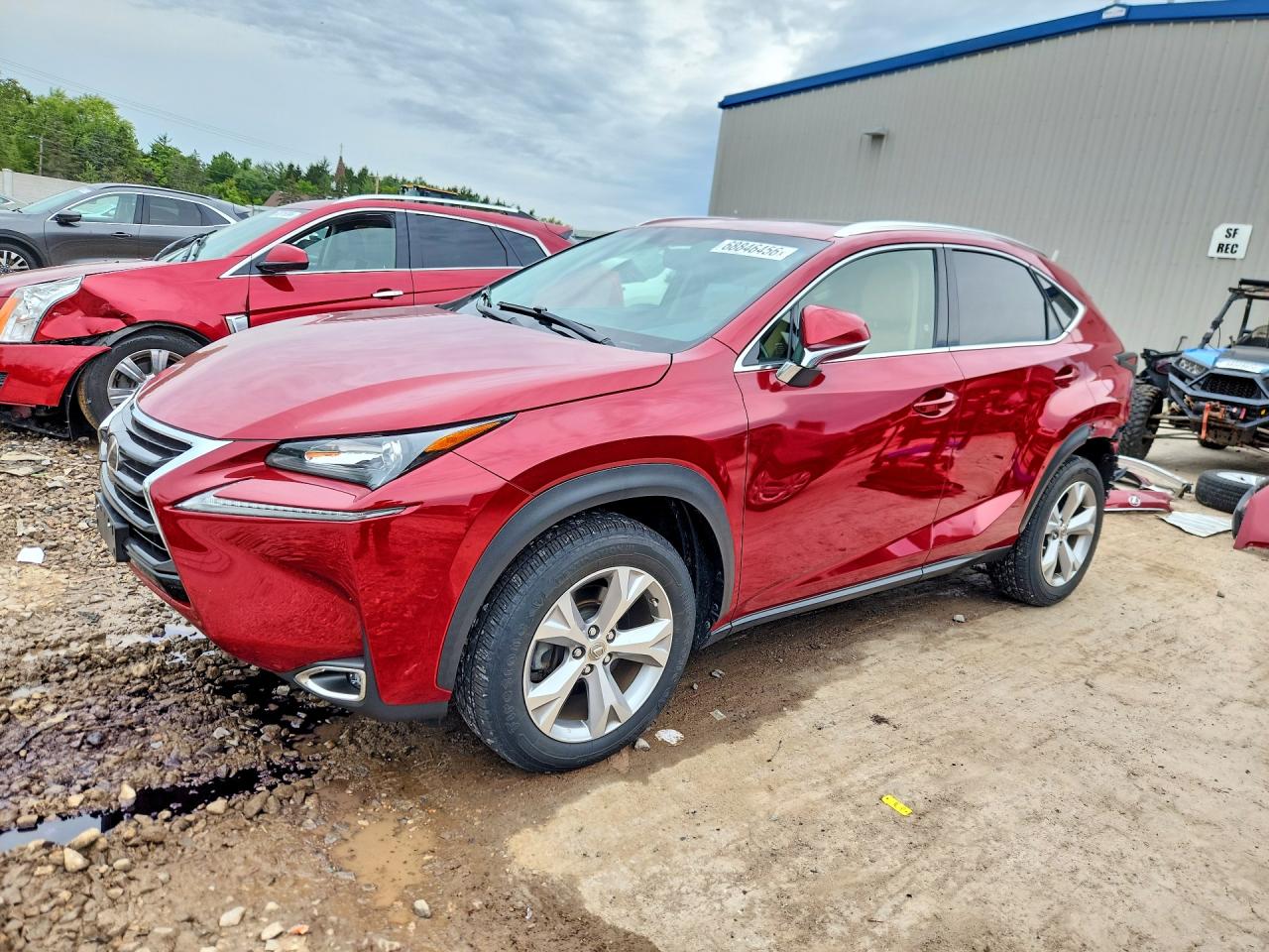 2017 LEXUS NX BASE | JTJBARBZ0H2130976 | UPCARS