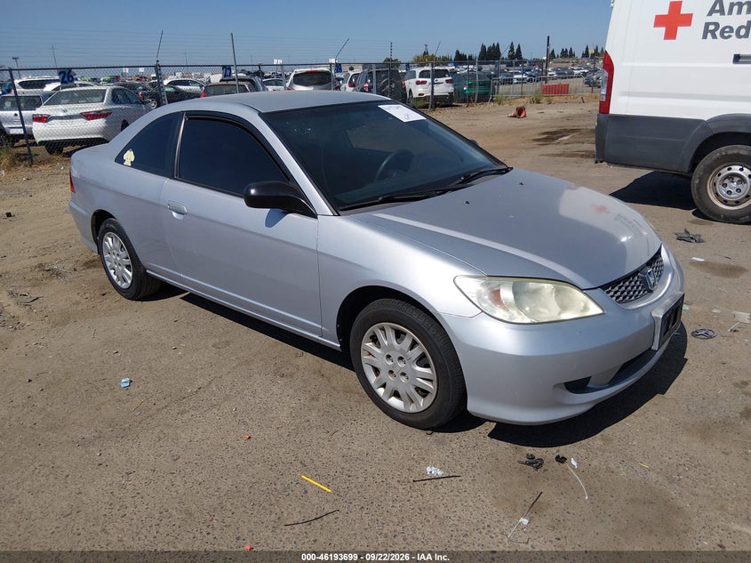 2005 HONDA CIVIC LX | 1HGEM22575L009672 | UPCARS