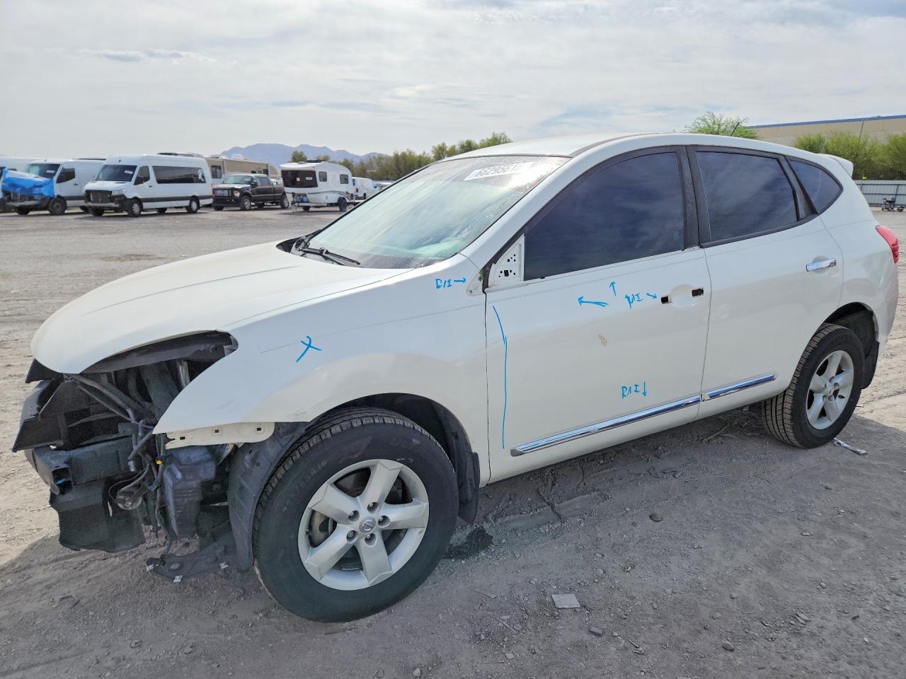 2013 NISSAN ROGUE S | JN8AS5MT2DW550873 | UPCARS