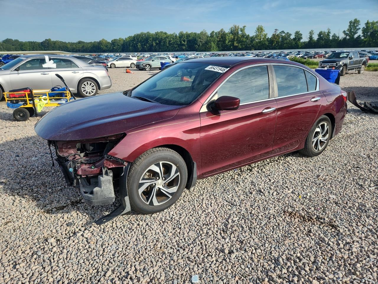 2017 HONDA ACCORD LX | 1HGCR2F38HA003462 | UPCARS