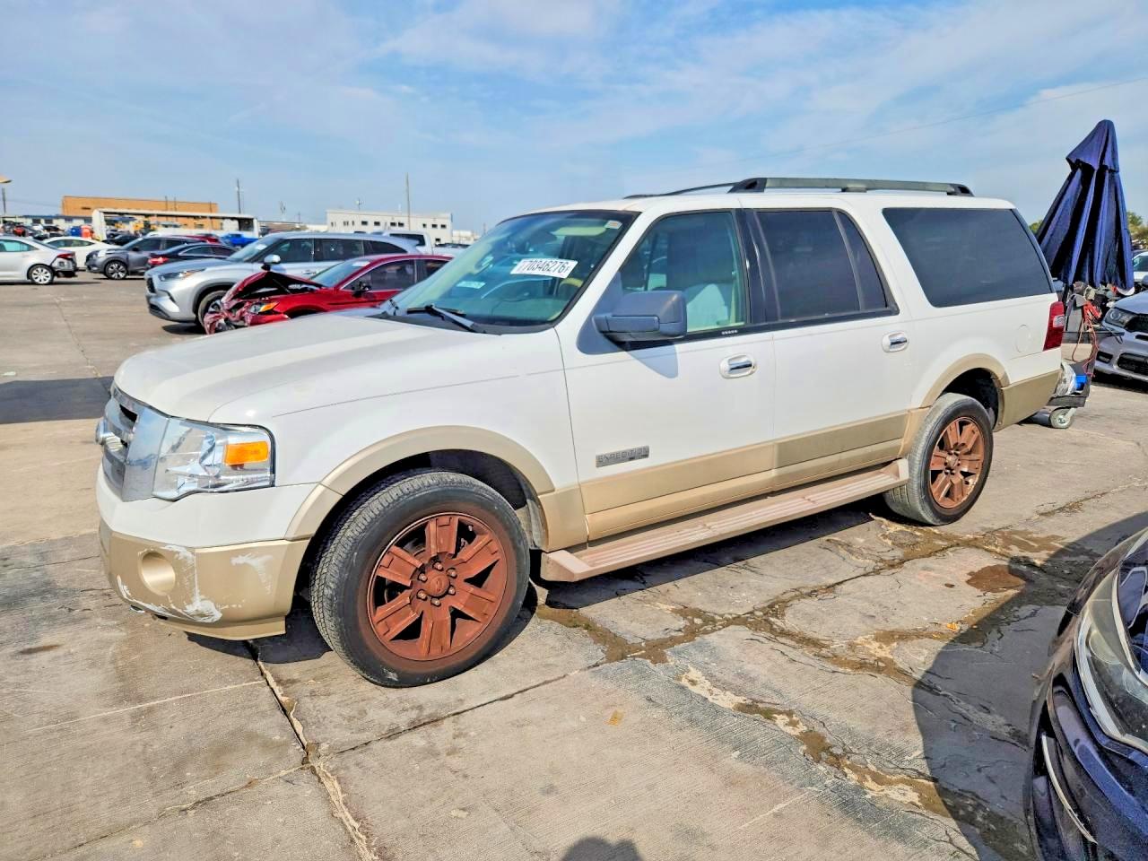 2007 FORD EXPEDITION EL EDDIE BAUER | 1FMFK18537LA48722 | UPCARS