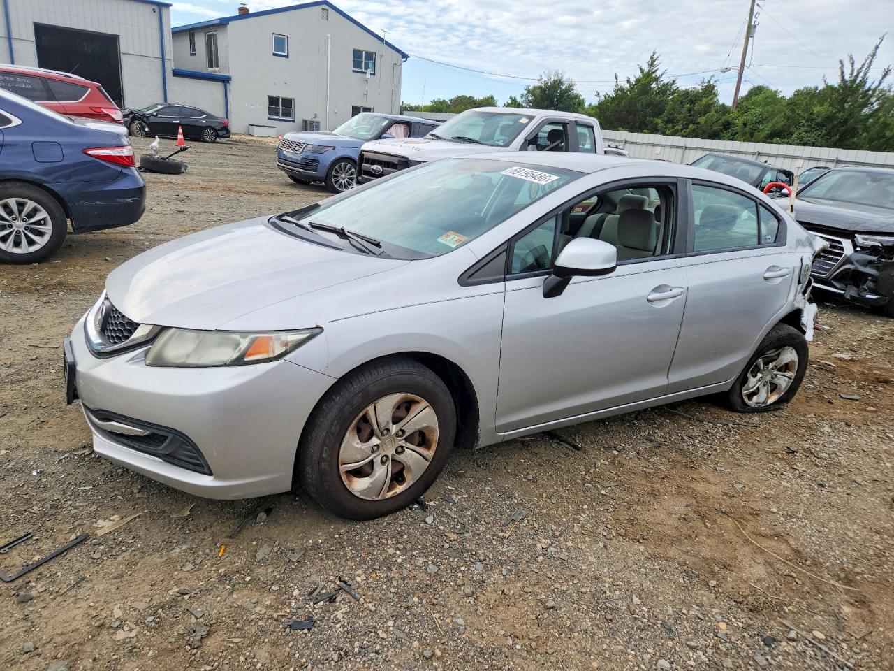 2013 HONDA CIVIC LX | 19XFB2F55DE203093 | UPCARS