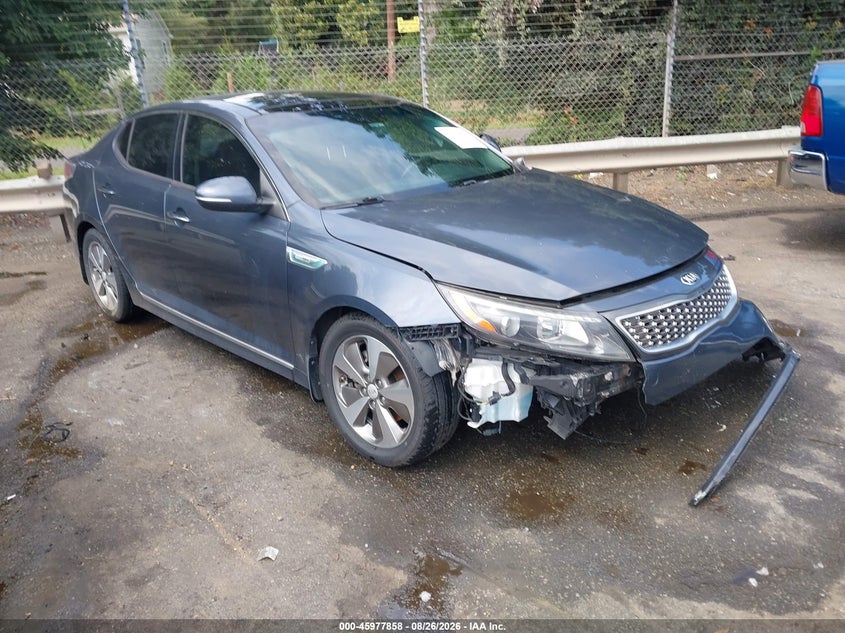 2014 KIA OPTIMA HYBRID EX | KNAGN4AD2E5064850 | UPCARS