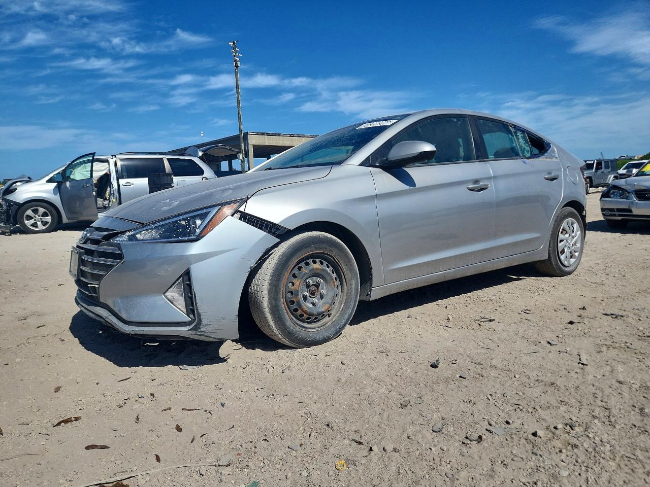 2020 HYUNDAI ELANTRA SE | 5NPD74LF5LH615395 | UPCARS