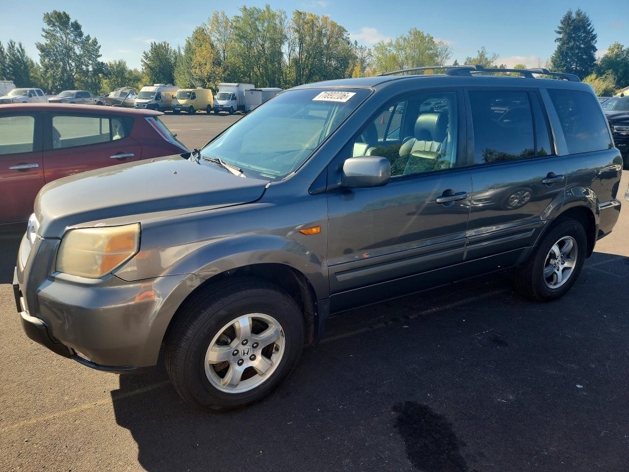 2007 HONDA PILOT EXL | 5FNYF18737B031215 | UPCARS